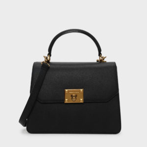 CHARLES & KEITH Classic Push-Lock Handbag