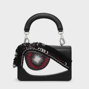 CHARLES & KEITH Embellished Eye Detail Crossbody bag