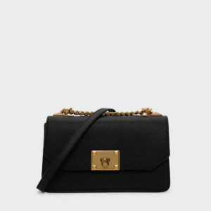 CHARLES & KEITH Classic Front Flap Crossbody Bag