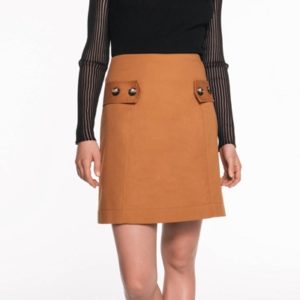 Cue Cotton A-Line Skirt