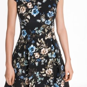 Cue Night Shade Floral Dress