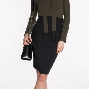 Cue Panelled Waist Pencil Skirt