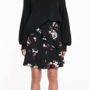 Cue Petal Floral Frill Skirt