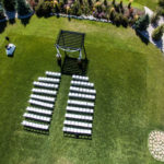 Aerial photography for weddings