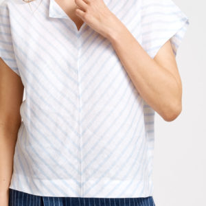Sportscraft Roma Stripe Linen Tee