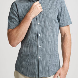 SABA Carson Geo Print Shirt