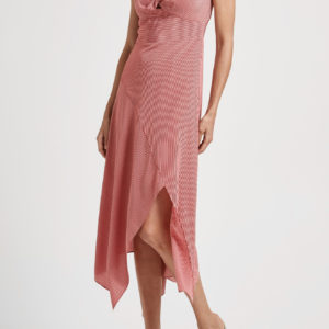 SABA Alessa Silk Stripe Dress