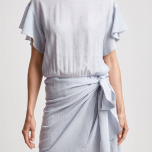 SABA Jolie Tie Mini Dress