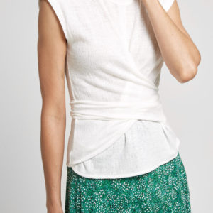 SABA Lucille Wrap Top