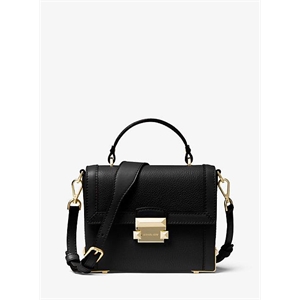 MICHAEL Michael Kors Jayne Small Pebbled Leather Trunk Bag