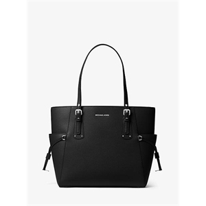 MICHAEL Michael Kors Voyager Small Crossgrain Leather Tote Bag