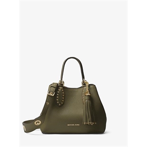 MICHAEL Michael Kors Brooklyn Small Leather Satchel