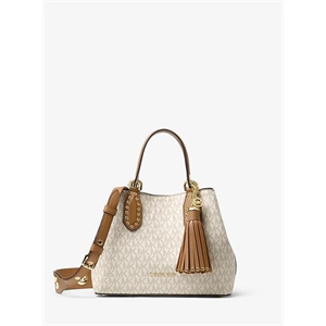 MICHAEL Michael Kors Brooklyn Small Logo Satchel