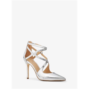 MICHAEL Michael Kors Catia Metallic Leather Pump
