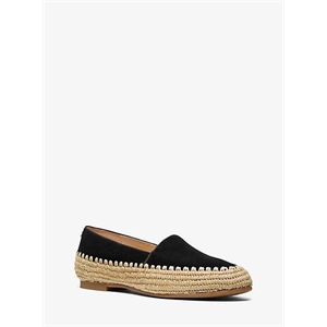 MICHAEL Michael Kors Bahia Suede And Jute Flat