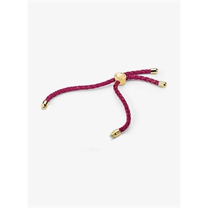 Michael Kors Burgundy Silk Slider Cord