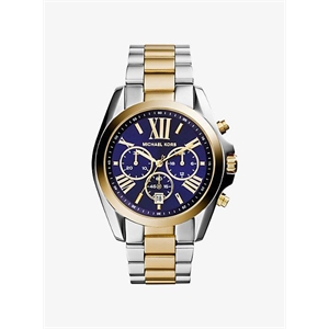 Michael Kors Oversized Bradshaw Two-Tone Watch