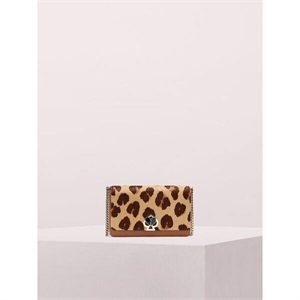 Kate Spade Nicola Haircalf Twistlock Chain Wallet