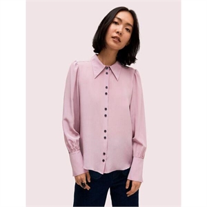 Kate Spade Silk Point Collar Blouse