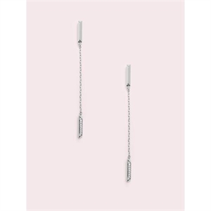Kate Spade Raise The Bar Pave Linear Earrings