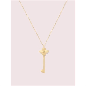 Kate Spade Lock And Spade Small Legacy Logo Key Pendant