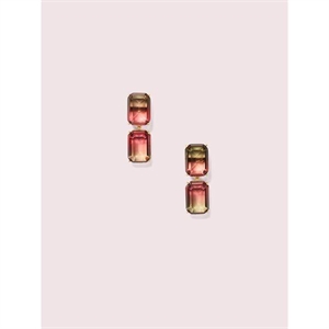 Kate Spade Geo Gems Double Drop Earrings