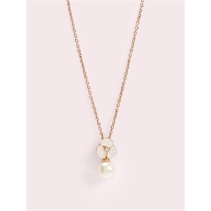 Kate Spade Disco Pansey Pearl Mini Drop Pendant