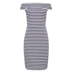 French Connection Stripe Bandeau Dress