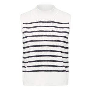 French Connection Stripe Crop Knit