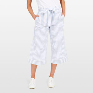 French Connection Stripe Wide Leg Pant