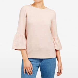 French Connection Bell Sleeve Tee