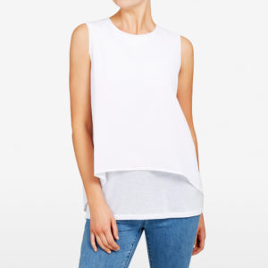 French Connection Spliced Layered Tank