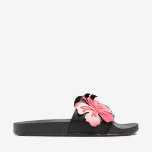 French Connection Palm Applique Pool Slide