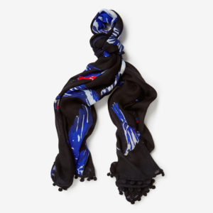 French Connection Flying Swallows Scarf