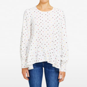 French Connection Winter Spot Blouse