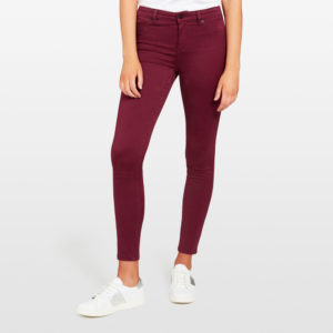 French Connection Winter Burgundy Jean