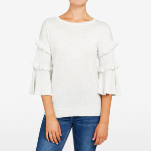 French Connection Ruffle Bell Knit
