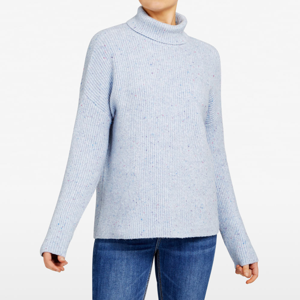 French Connection Vhari Rib Roll Neck
