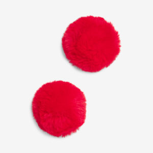 French Connection Pom Pom Shoe Accessory