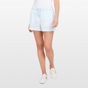 French Connection Stripe Relaxed Short