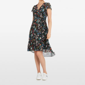 French Connection Exotic Bloom Wrap Dress