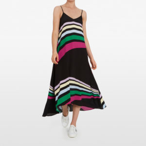 French Connection Rainbow Rays Maxi Dress