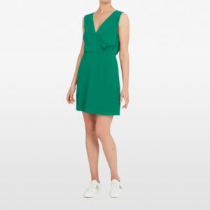 French Connection Wrap Front Pencil Dress