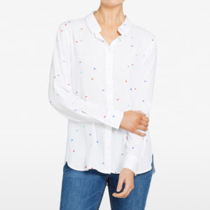 French Connection Starprint Button Through Shirt