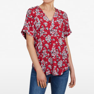 French Connection Micro Floral Popover