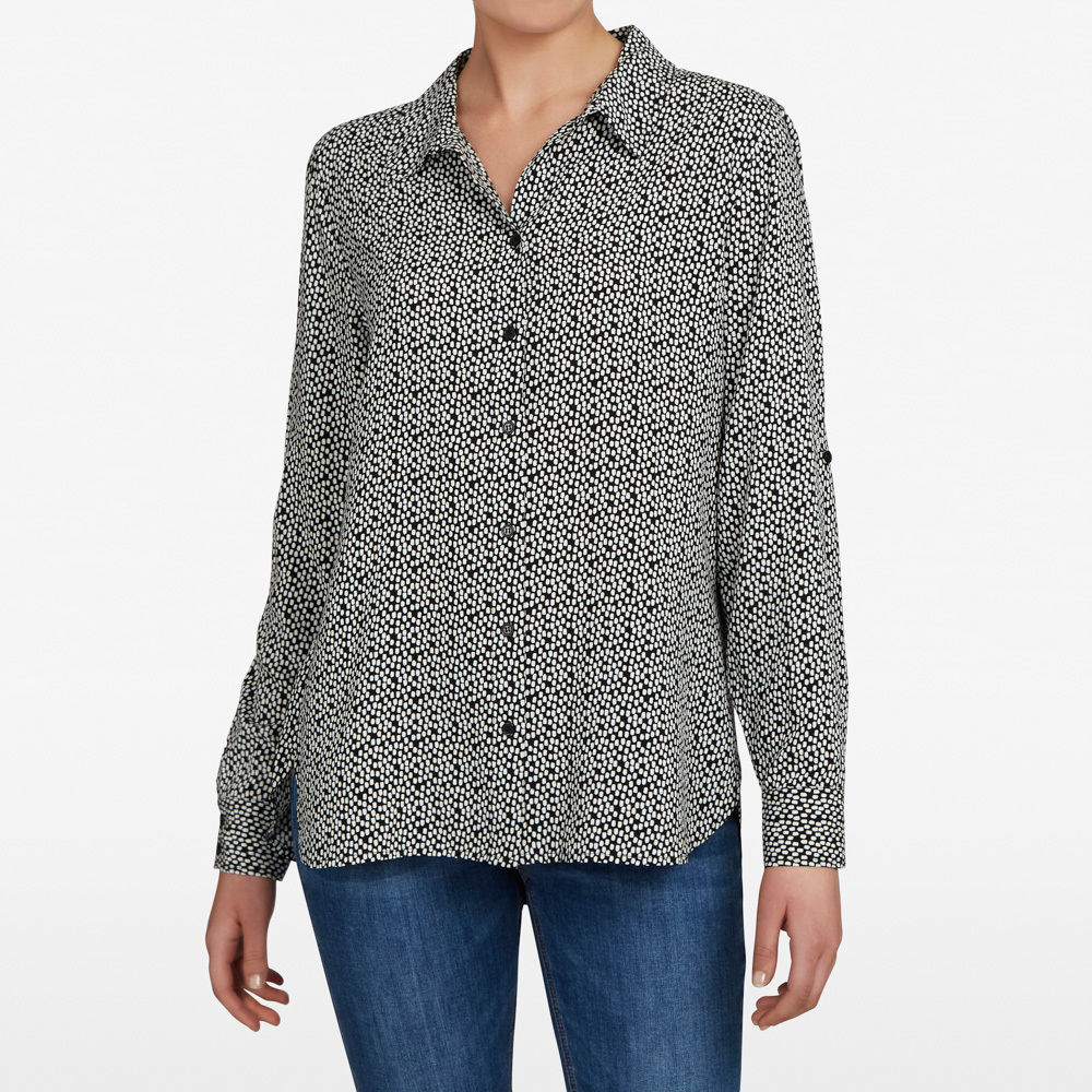 French Connection Abstract Spot Core Shirt