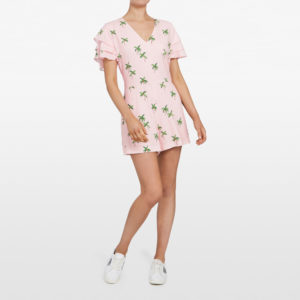 French Connection Coconut Tree Playsuit