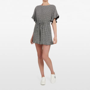 French Connection Abstract Spot Playsuit