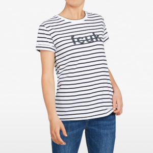 French Connection Fcuk Beaded Tee