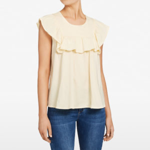 French Connection Frill Babydoll Tee